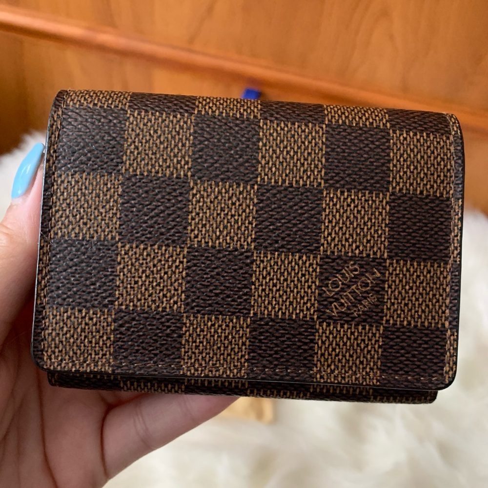 Louis Vuitton Damier Ebene Business Card Case💳💝 - Picture 4 of 14